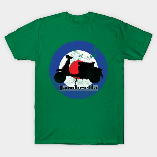 Lambretta (Worn) T-Shirt by Randomart